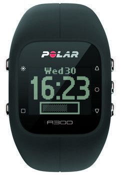 Сменный силиконовый браслет для Polar A300 BLACK — фото 2