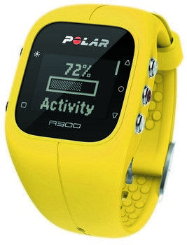 Сменный силиконовый браслет для Polar A300 YELLOW — фото 3