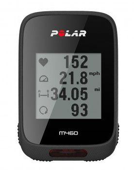 Пульсометр велокомпьютер Polar M460 HR BLACK — фото 2