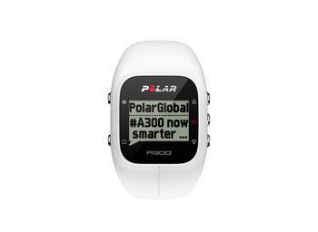 АКЦИЯ! Пульсометр Polar A300 WHITE HR + Ремешок черный для A300 — фото 5