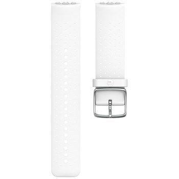 Ремешок силиконовый для часов Polar 22 мм White S