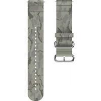 Ремешок тканевый для часов Polar 22 мм tundra green textil M/L