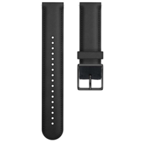 Ремешок кожаный для часов Polar 20 мм Black Leather M/L 
