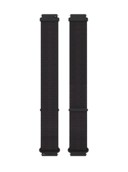Ремешок нейлоновый для часов Polar 20 мм Hook & Loop Black M-L 