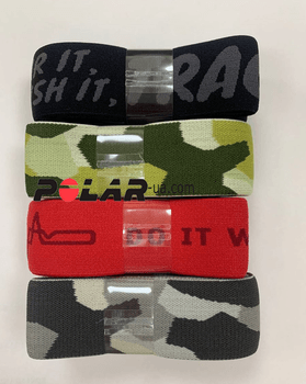 Ремешок для кардиопередатчика Polar Pro Strap Green Camo M-XXL — фото 4