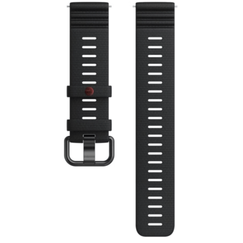 Ремешок силиконовый для часов Polar 22 мм Night Black M/L